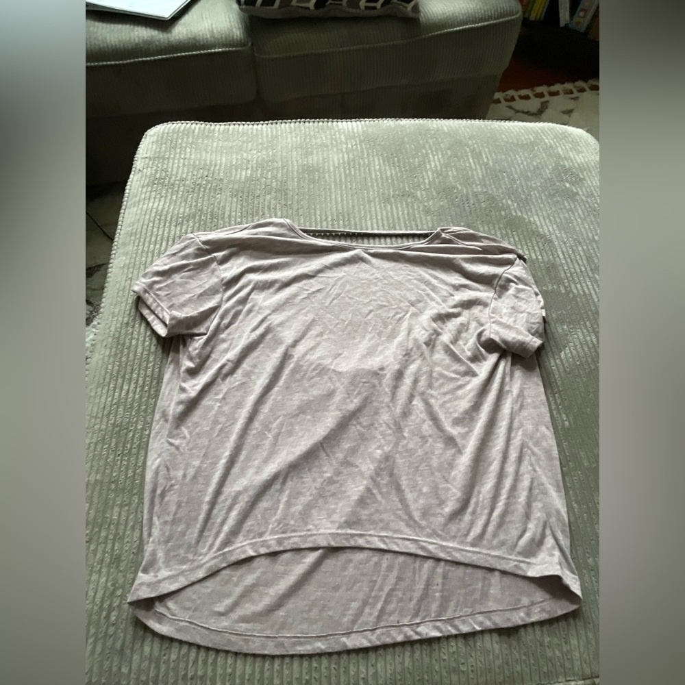 Piece Apparel Open Back Scoop T Shirt Medium - Picture 3 of 4